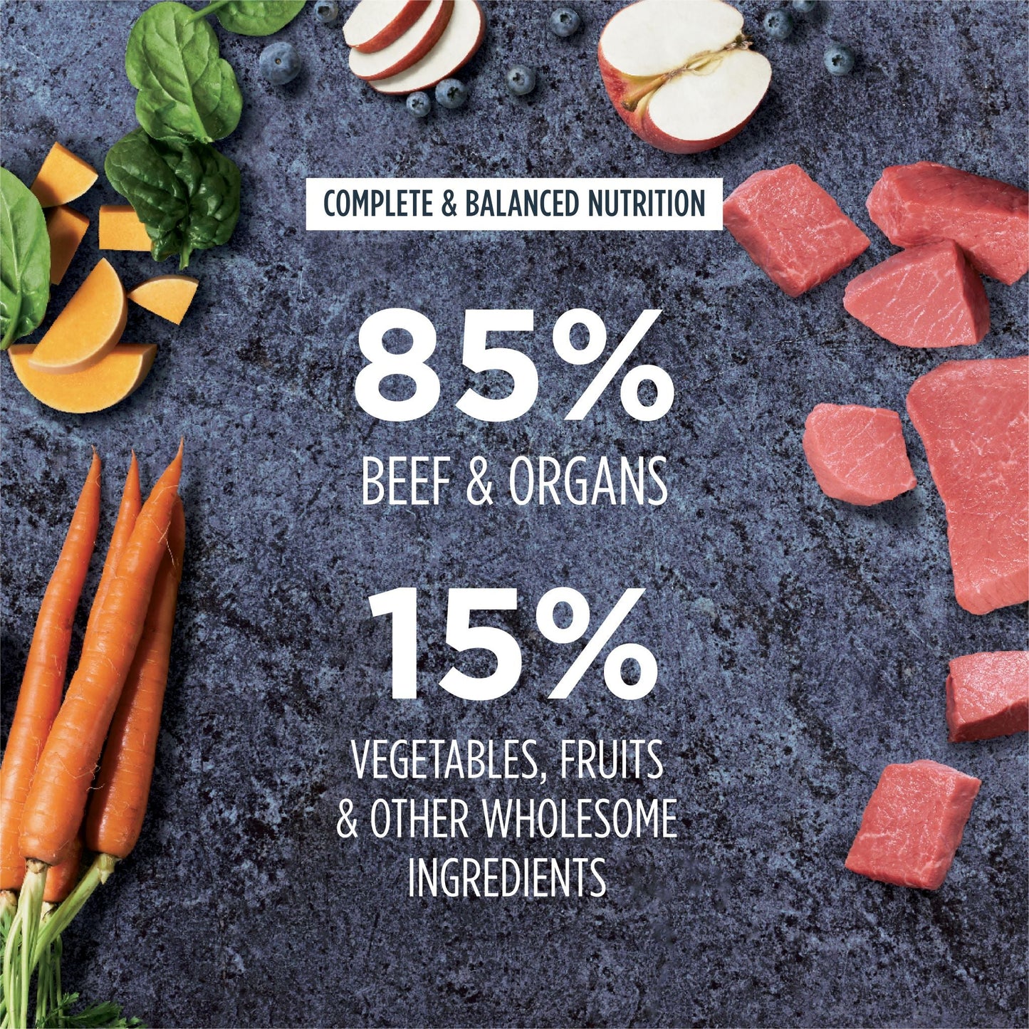 Instinct Raw Meals Freeze-Dried Beef Dog Food, 25-oz Bag