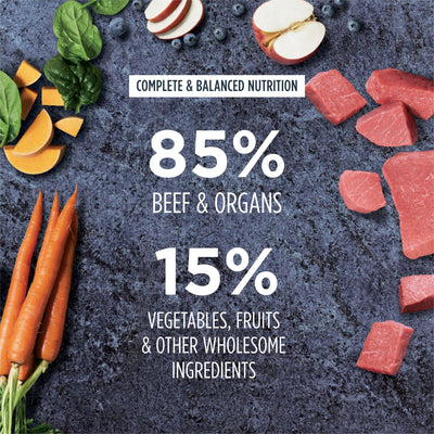 Instinct Raw Meals Freeze-Dried Beef Dog Food, 25-oz Bag