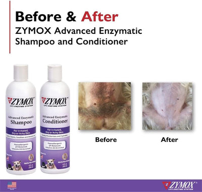 Zymox Advanced Enzymatic Rinse 12-oz, Pet Conditioner