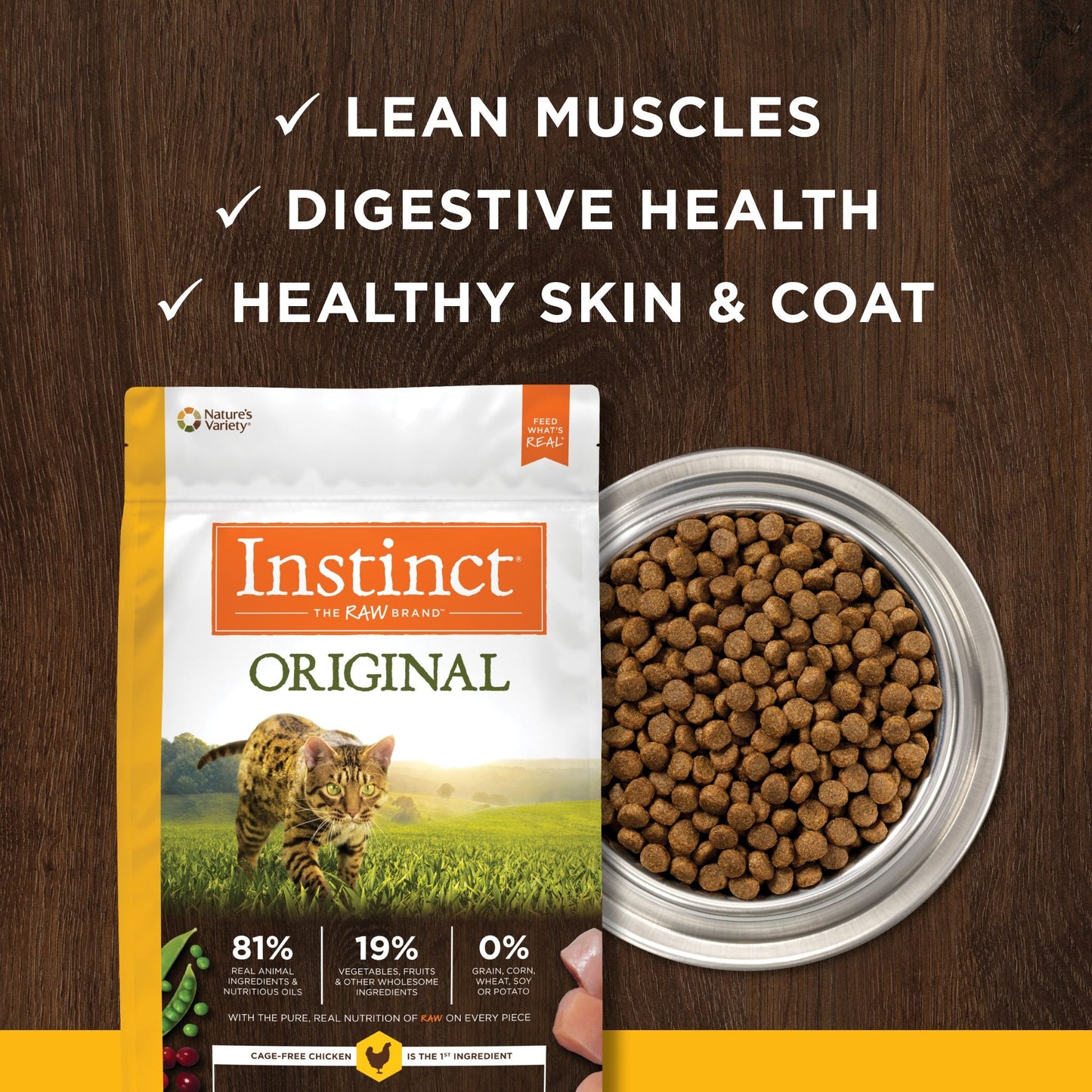 Instinct Original Chicken Dry Cat Food