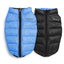 Powder Blue/ Black Pack N' Go Reversible Puffer