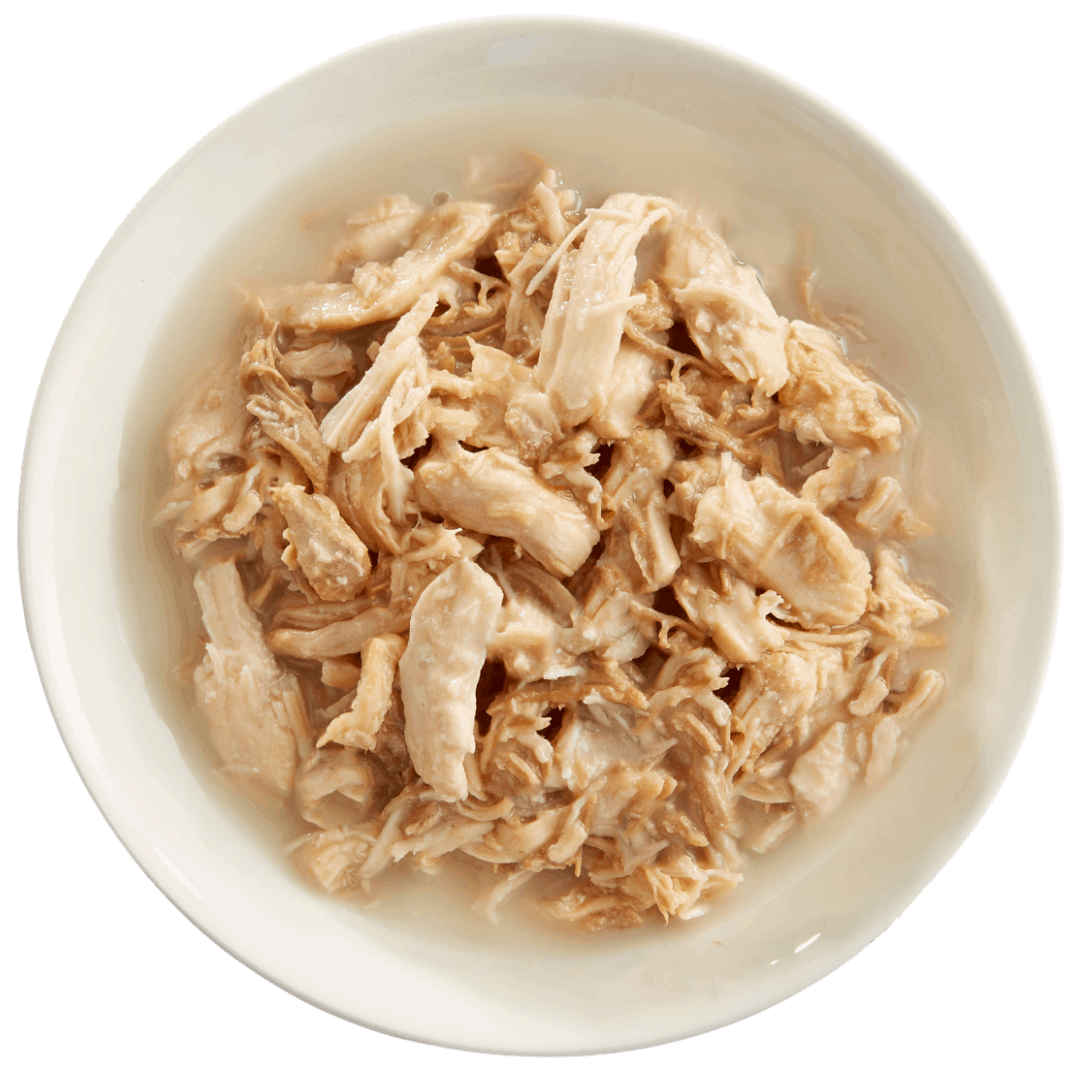 RAWZ® Shredded in Broth Chicken Breast, Duck & New Zealand Green Mussels Recipe, Wet Dog Food, 10-oz Case of 12