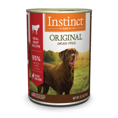 Instinct Original Beef, Wet Dog Food, 13.2-oz Case of 6