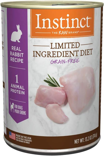 Instinct Original Real Rabbit Recipe, Wet Dog Food, 13.2-oz Case Of 6