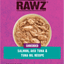 RAWZ® Shredded Salmon, Aku Tuna, and Tuna Oil Recipe 2.46-oz, Wet Cat Food