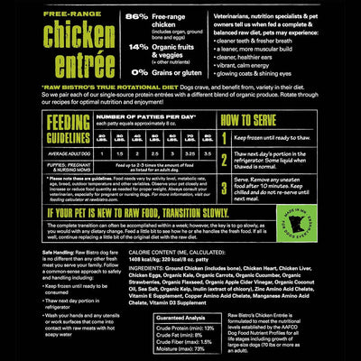 18 lb. Frozen Chicken Entree