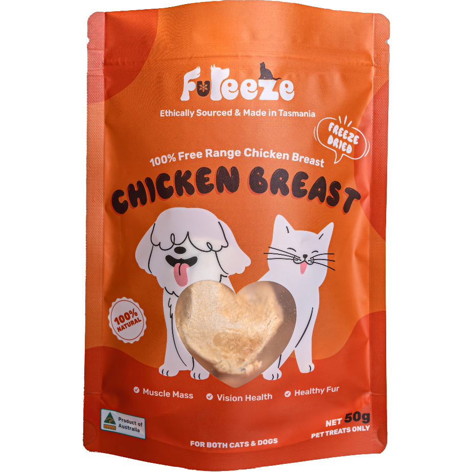 Freeze Dried Free Range Chicken Breast