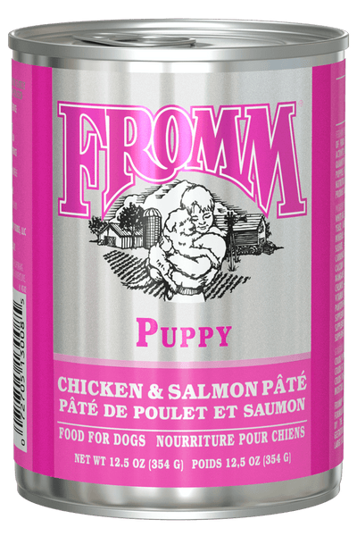Fromm Classic Puppy Chicken & Salmon Pate Wet Dog Food