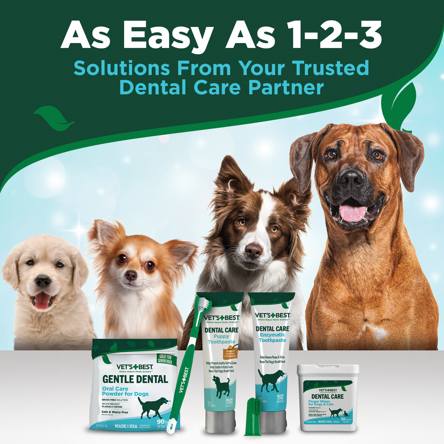 Dental Care Finger Wipes
