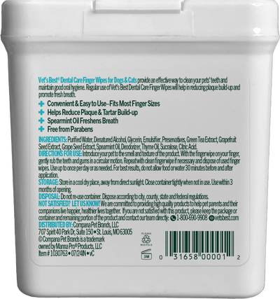 Dental Care Finger Wipes