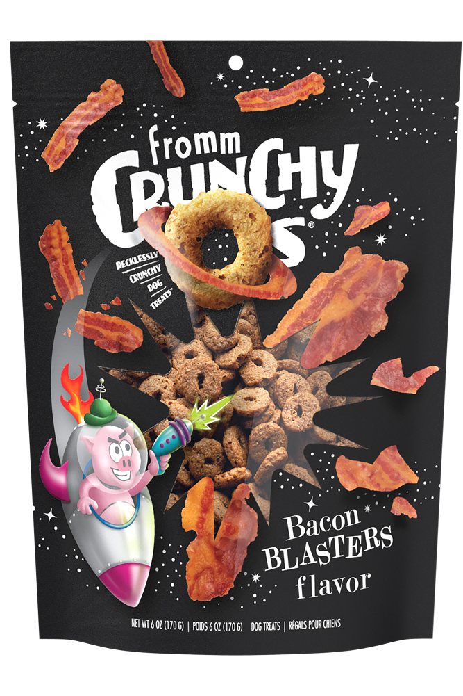 Fromm Crunchy O's Bacon Blasters Flavor Treats