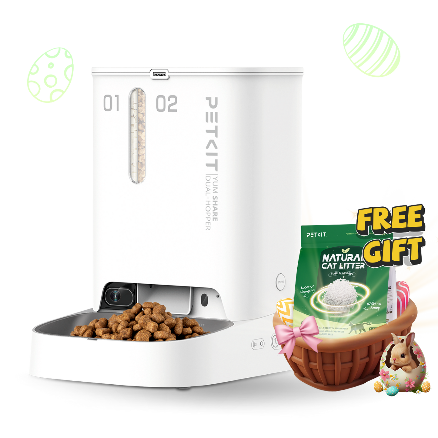 PetKit YumShare Dual & Egg Hunt Pack