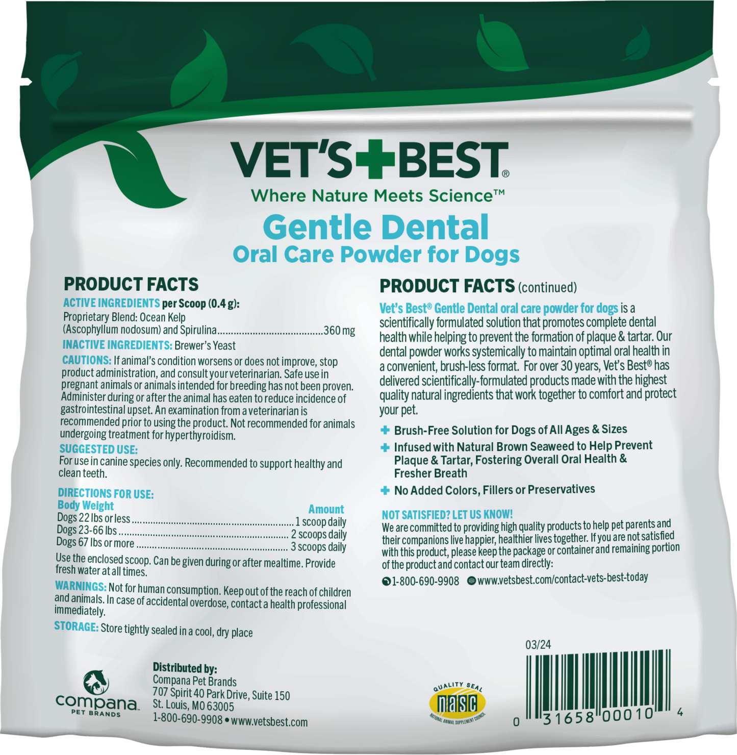Dental Powder for Dogs