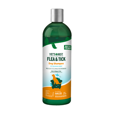 Flea and Tick Dog Shampoo â€?Cotton Spice Scent
