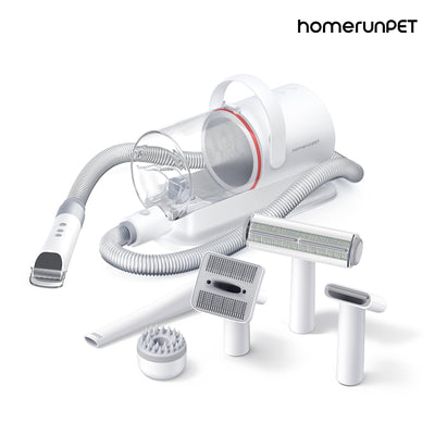 HomerunPET Pet Grooming Kit & Dog Hair Vacuum HC15