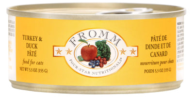 Fromm Four-Star Turkey & Duck PATE Canned Cat Food