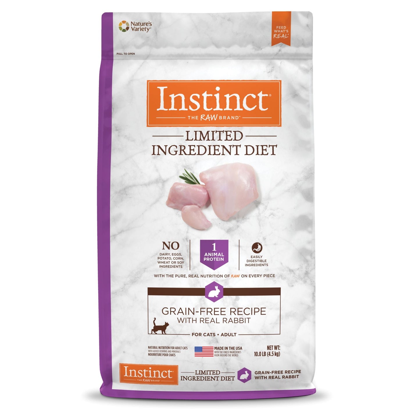 Instinct Limited Ingredient Diet Rabbit Dry Cat Food