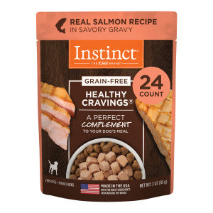 Instinct Healthy Cravings Real Salmon Recipe 3-oz, Dog Food Topper