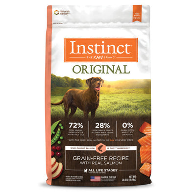 Instinct Original Salmon, Dry Dog Food, 20-lb Bag