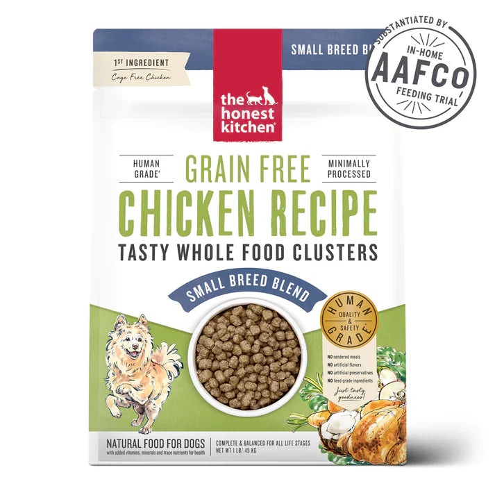 The Honest Kitchen Grain-Free Whole Food Clusters Small Breed Chicken Recipe, Dry Dog Food