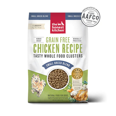 The Honest Kitchen Grain-Free Whole Food Clusters Small Breed Chicken Recipe, Dry Dog Food