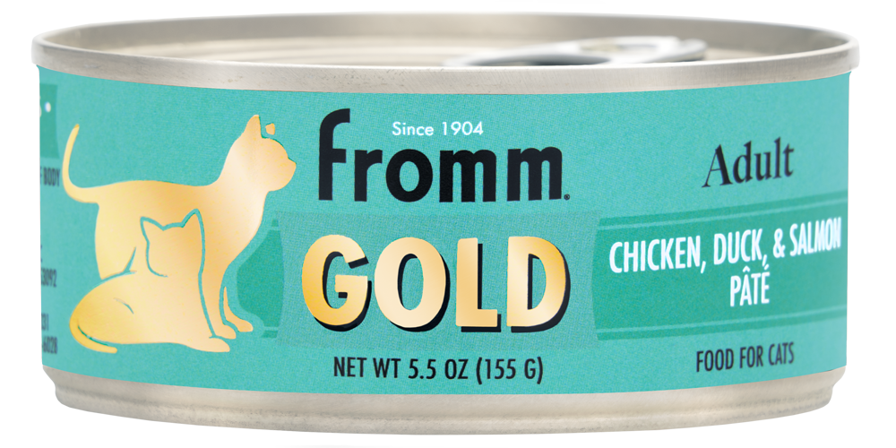 Fromm Gold Chicken, Duck & Salmon Pate Canned Cat Food