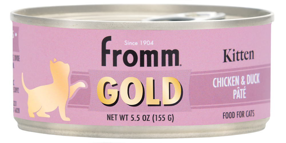 Fromm Gold Kitten Chicken & Duck Pate Canned Cat Food