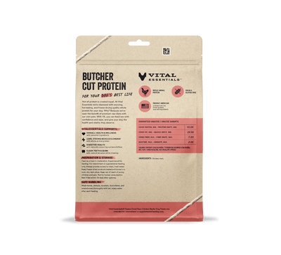 Vital Essentials Freeze-Dried Chicken Necks Dog Treats