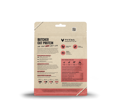 Vital Essentials Chicken Recipe Freeze-Dried Raw Protein Mix-In Ground Topper For Dogs