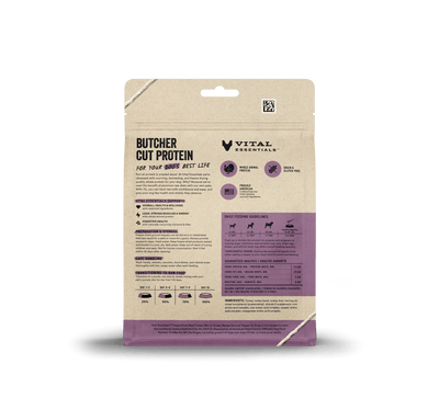 Vital Essentials Turkey Recipe Freeze-Dried Raw Protein Mix-In Ground Topper For Dogs
