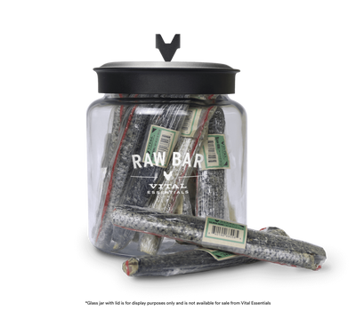 Vital Essentials Raw Bar Freeze-Dried Salmon Skin Dog Treats