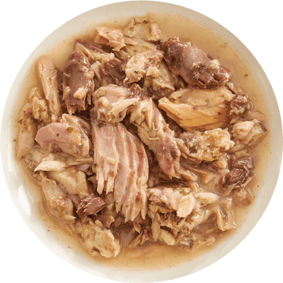 Aujou® by RAWZ® Aku Tuna and Mackerel Recipe 2.46-oz, Wet Cat Food