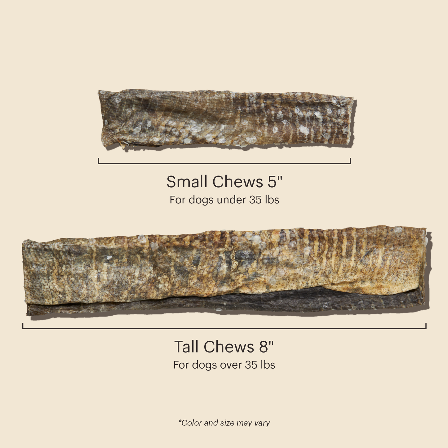 Ocean Chews Crispy Cod Fish Skins Beams