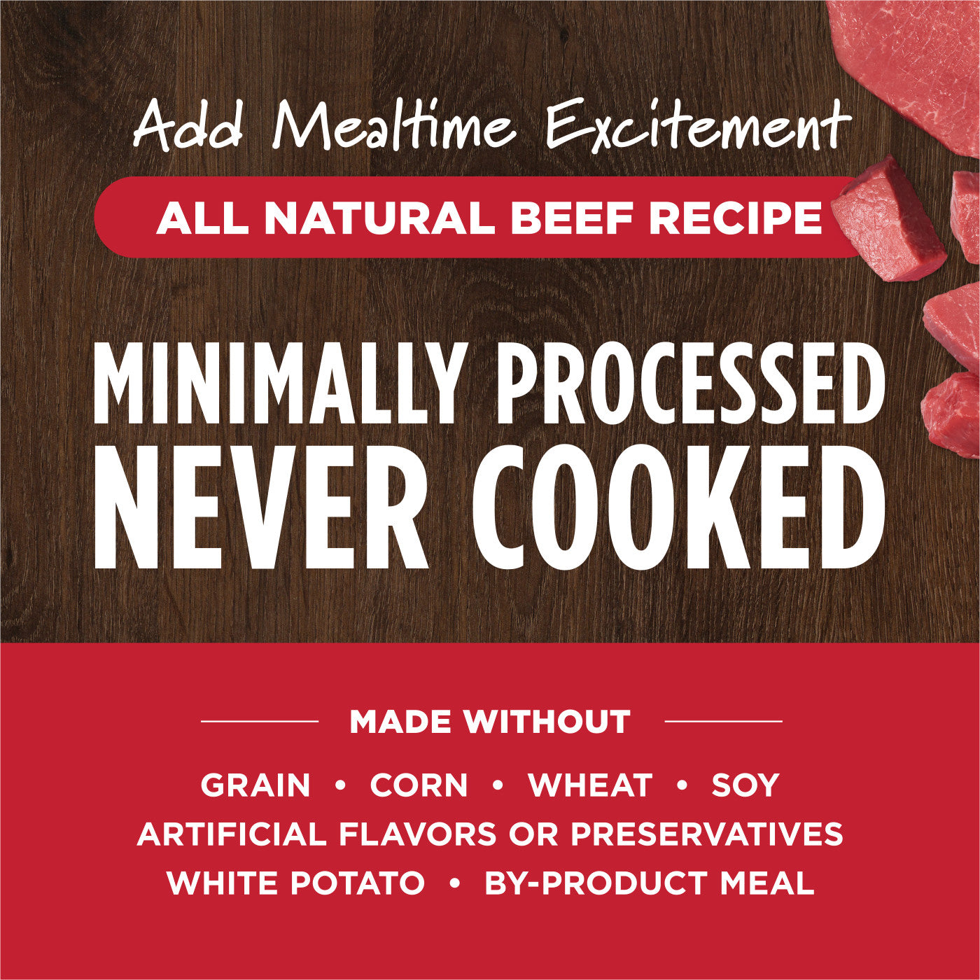 Instinct Raw Boost Shakers Beef Recipe 5.5-oz, Freeze-Dried Meal Topper