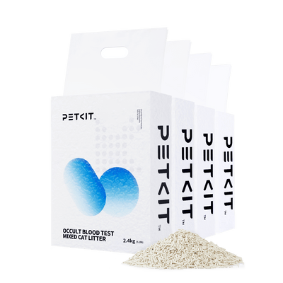 PetKty Occult Blood Test Mixed Cat Litter - 4 Bags