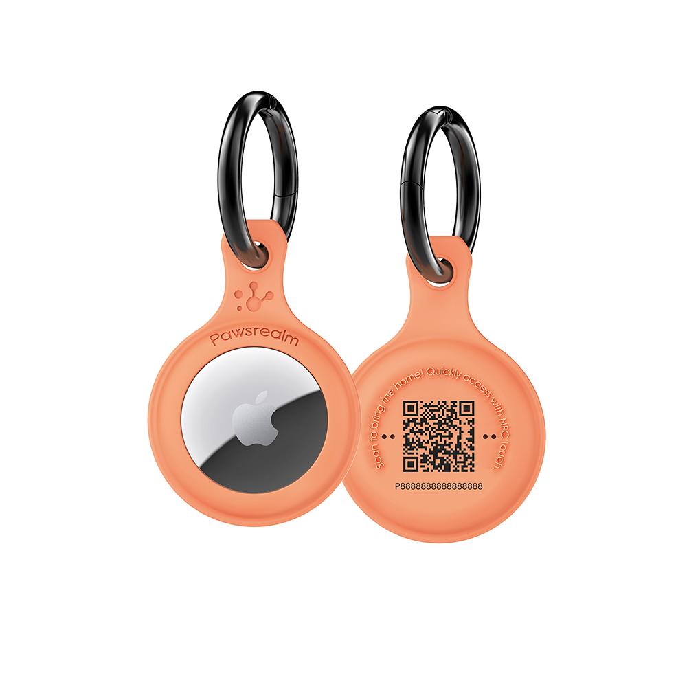 Smart AirTag Holder, QR Code Collar Holder for Cats and Dogs (TN002)