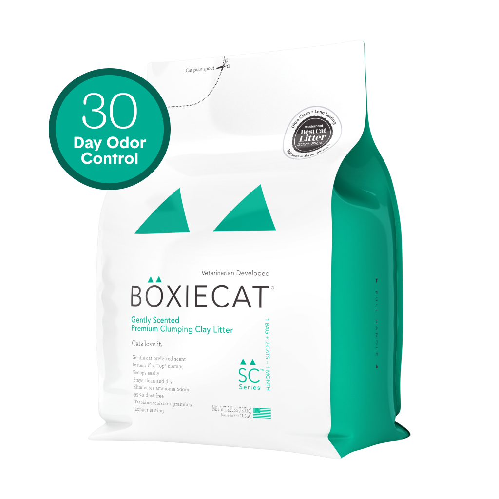 Gently Scented Natural Clumping Clay Cat Litter