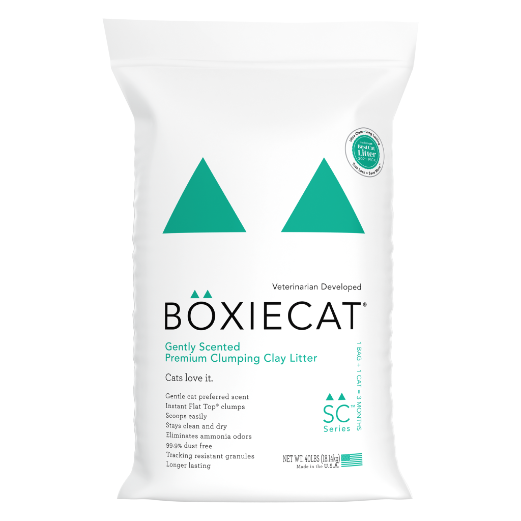 Gently Scented Natural Clumping Clay Cat Litter