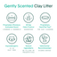 Gently Scented Natural Clumping Clay Cat Litter