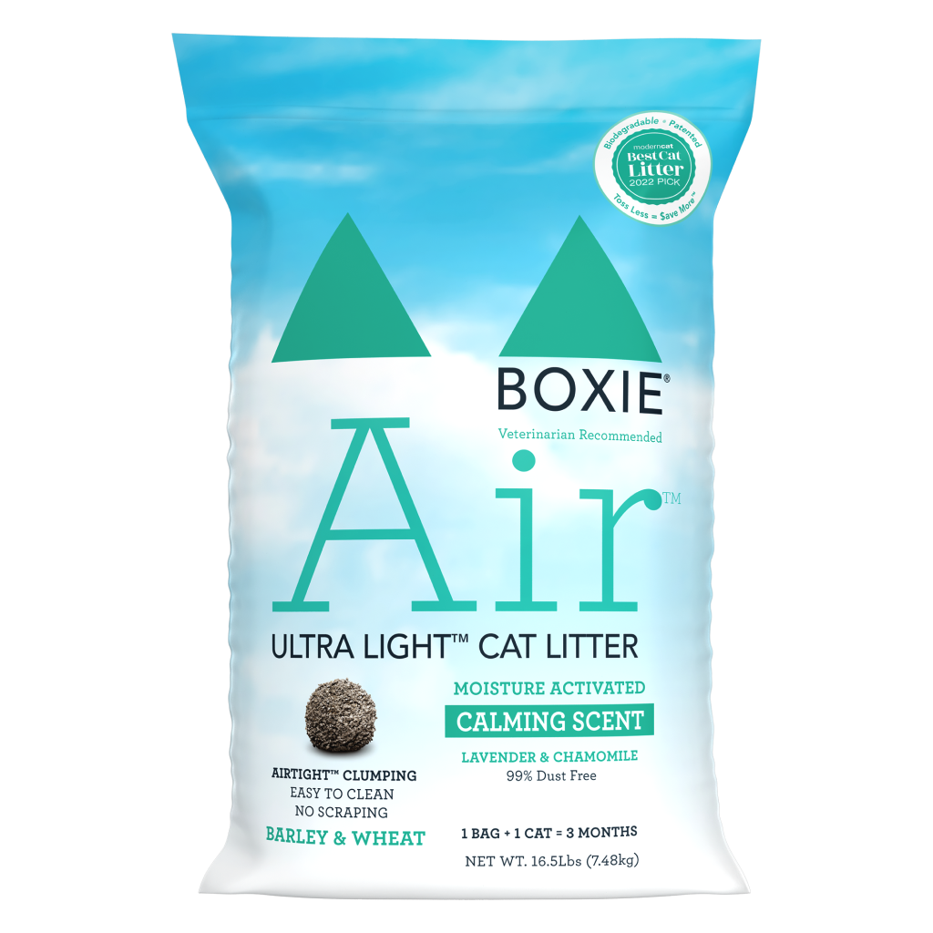 Gently Scented Lightweight Plant-Based Cat Litter