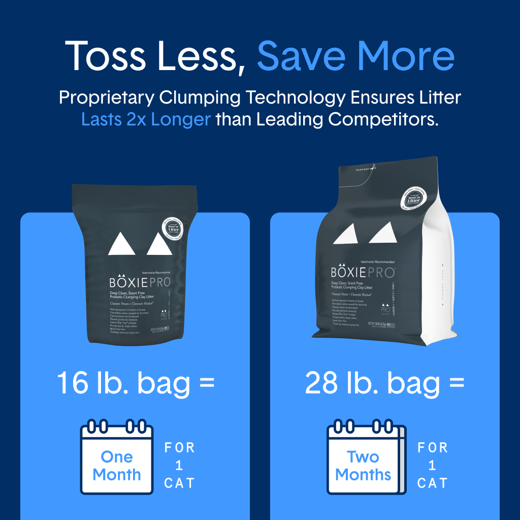 SELF CLEANING LITTER with Probiotic Clumping Clay