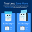 Self-Cleaning Probiotic Lightweight Clumping Litter