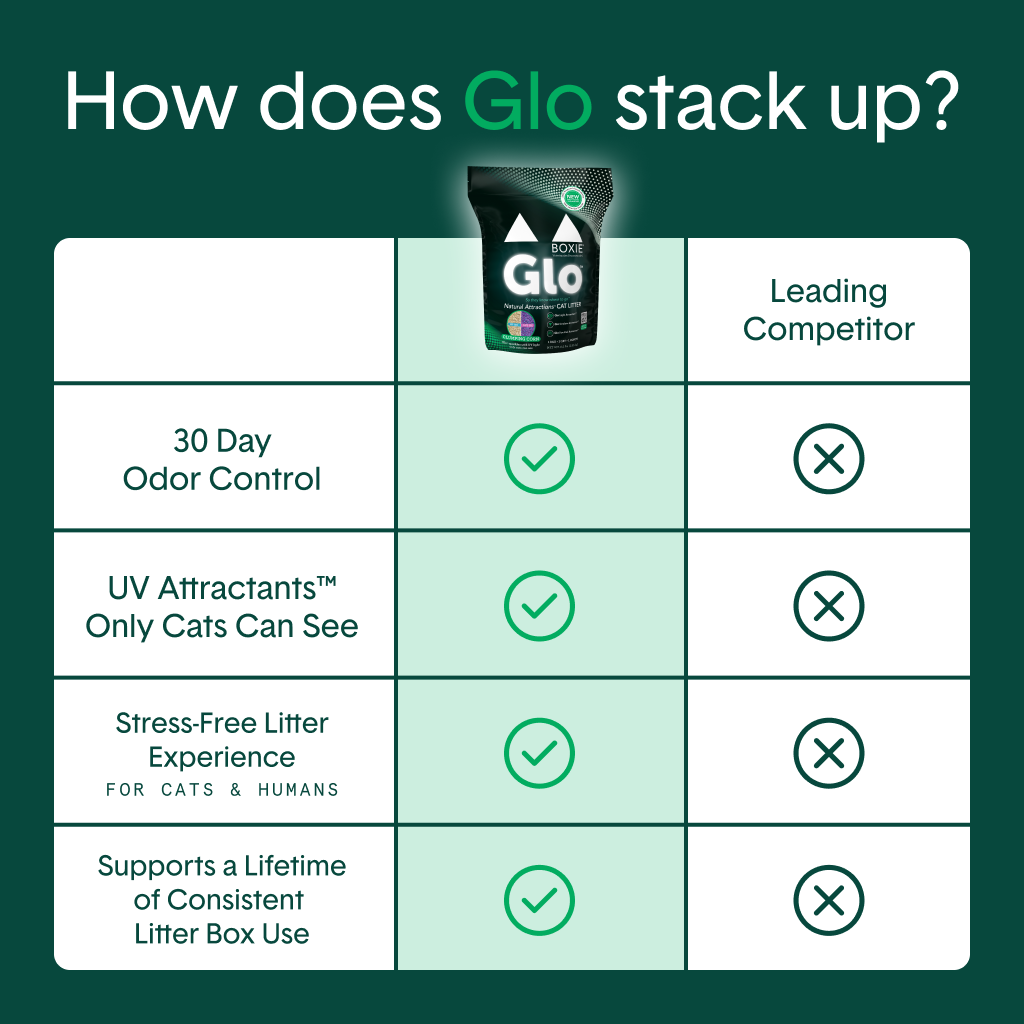 Glo Natural Attractions Clumping Corn Cat Litter