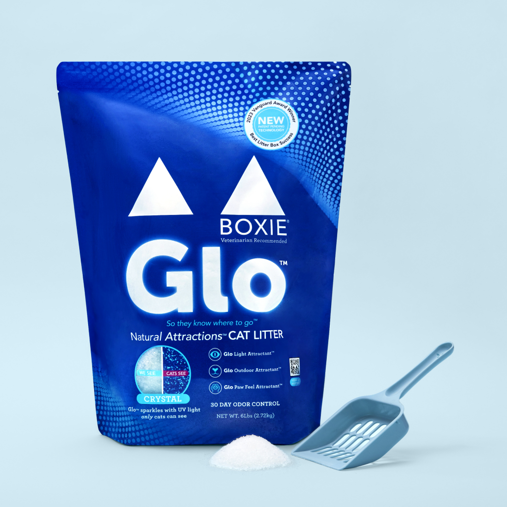 Glo Natural Attractions Non-Clumping Crystal Cat Litter