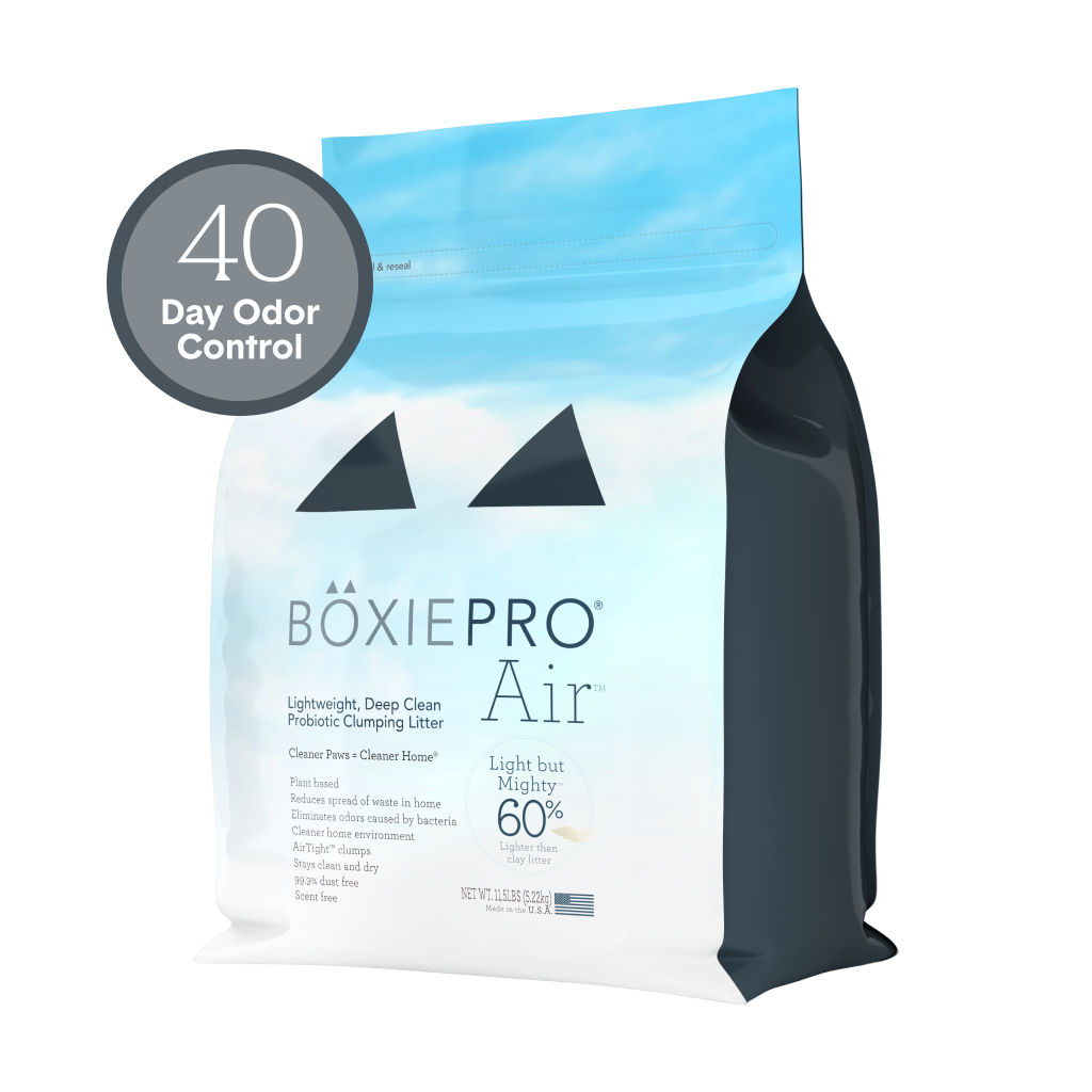 Self-Cleaning Probiotic Lightweight Clumping Litter