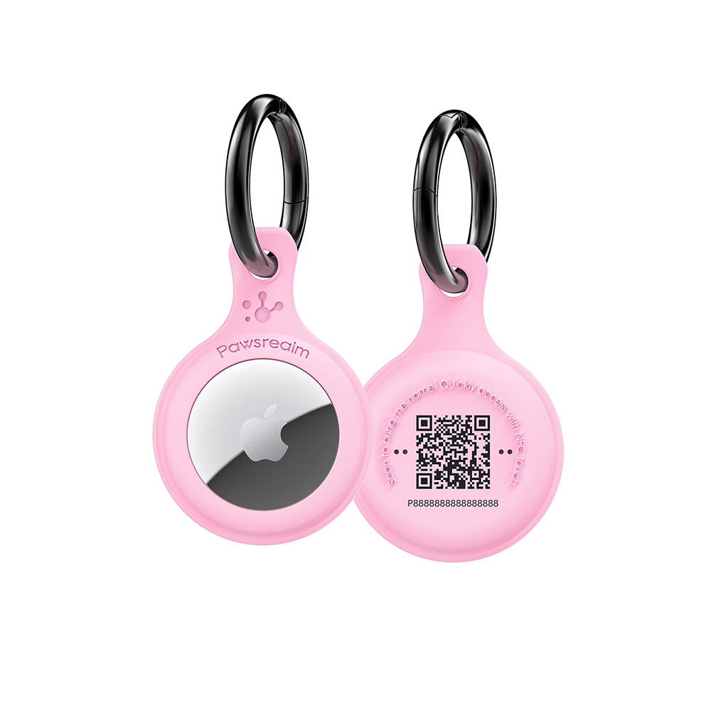 Smart AirTag Holder, QR Code Collar Holder for Cats and Dogs (TN002)
