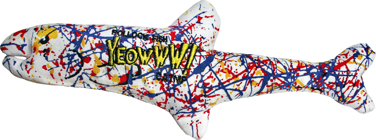 Yeowww! Pollock Fish, Cat Toy