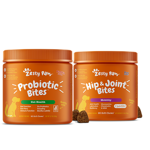 Probiotic Bites + Mobility Bites for Dogs Bundle