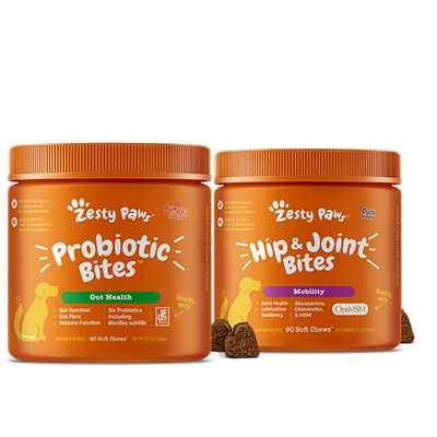 Probiotic Bites + Mobility Bites for Dogs Bundle