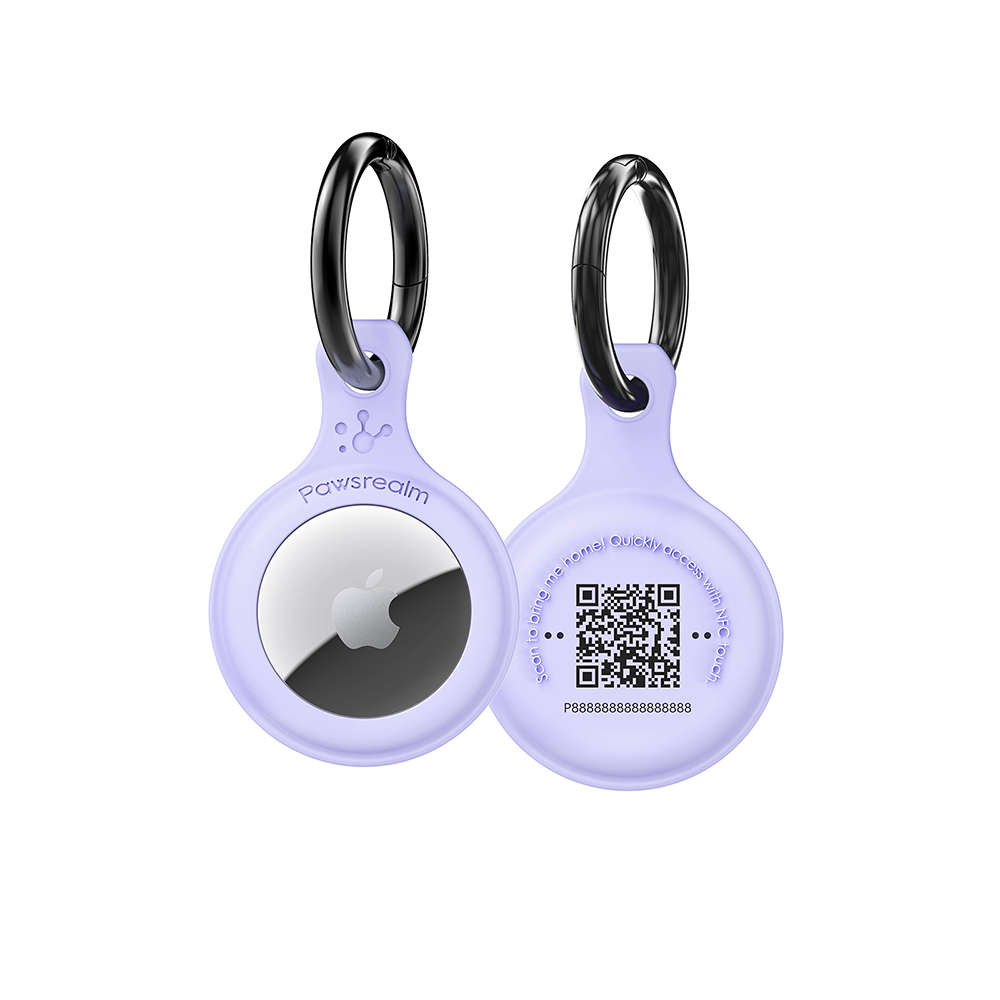 Smart AirTag Holder, QR Code Collar Holder for Cats and Dogs (TN002)